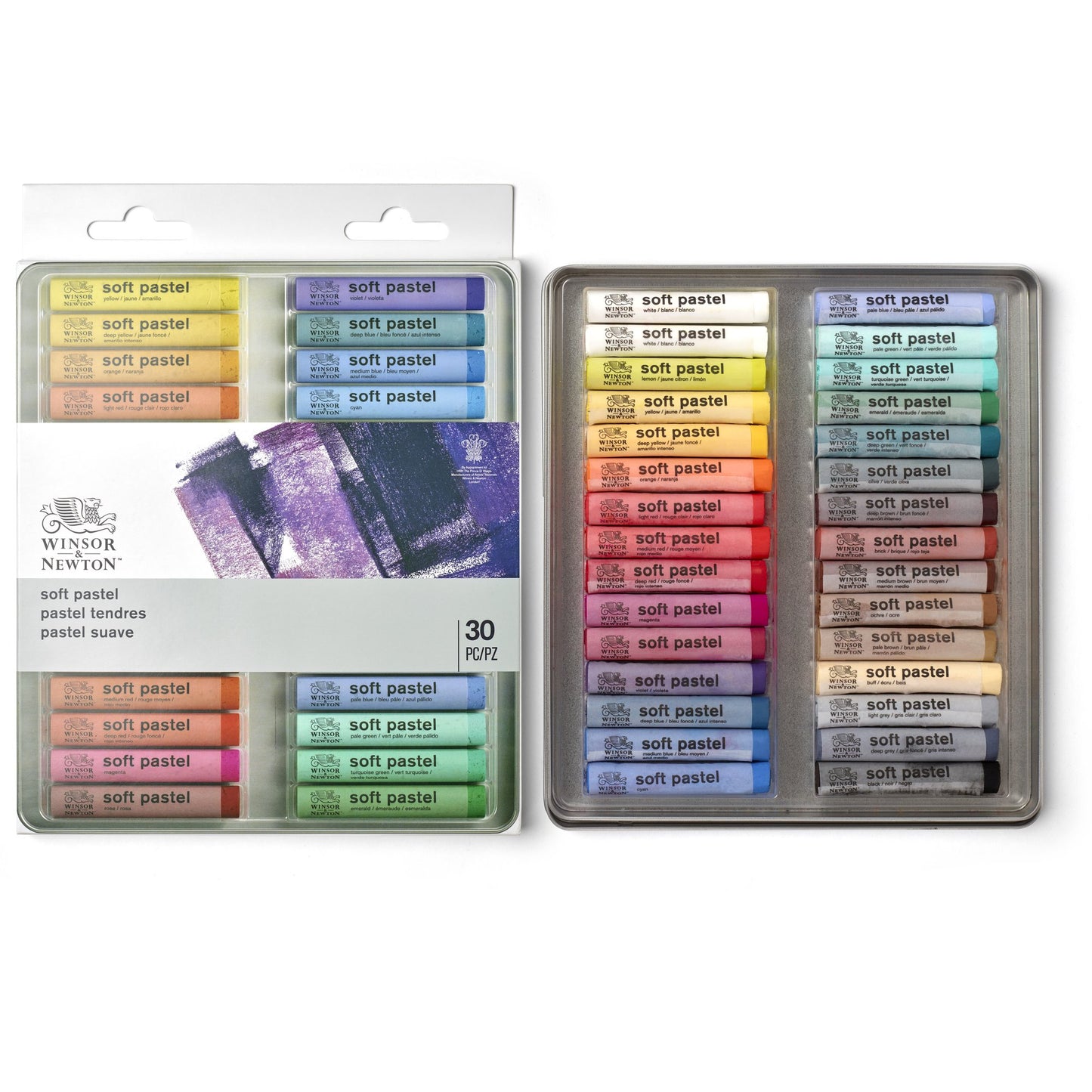 Winsor & Newton Soft Pastel Box 30x Sticks