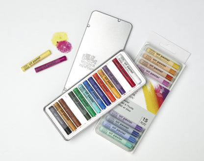 Winsor & Newton Oil Pastel Box 15x Sticks