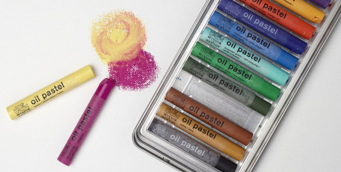 Winsor & Newton Oil Pastel Box 15x Sticks