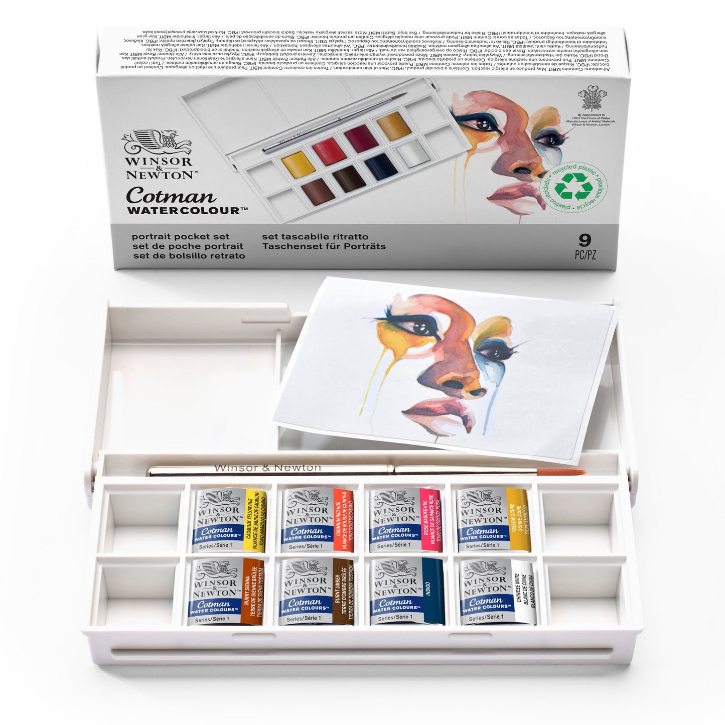 Winsor & Newton Cotman Watercolour Portrait Pocket Set