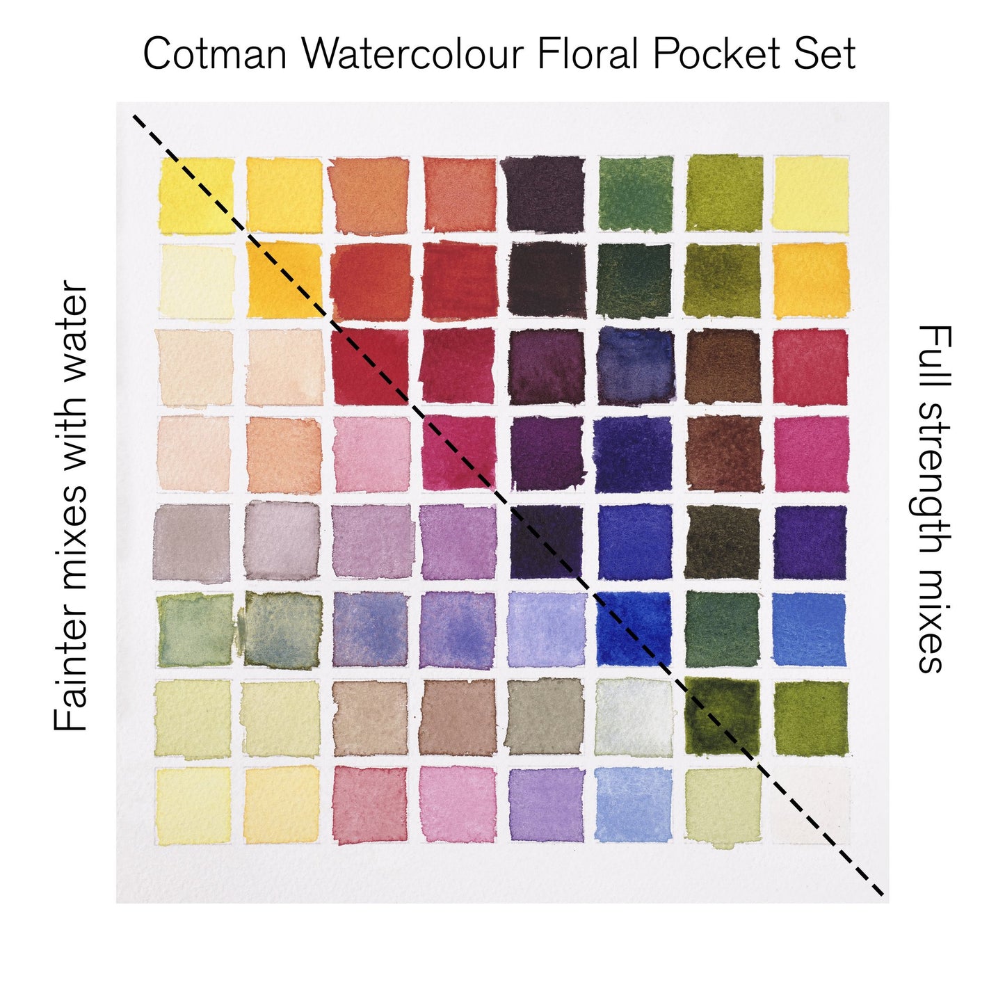 Cotman Watercolour Floral Pocket Set