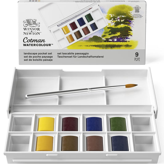 Cotman Watercolour Landscape Pocket Set