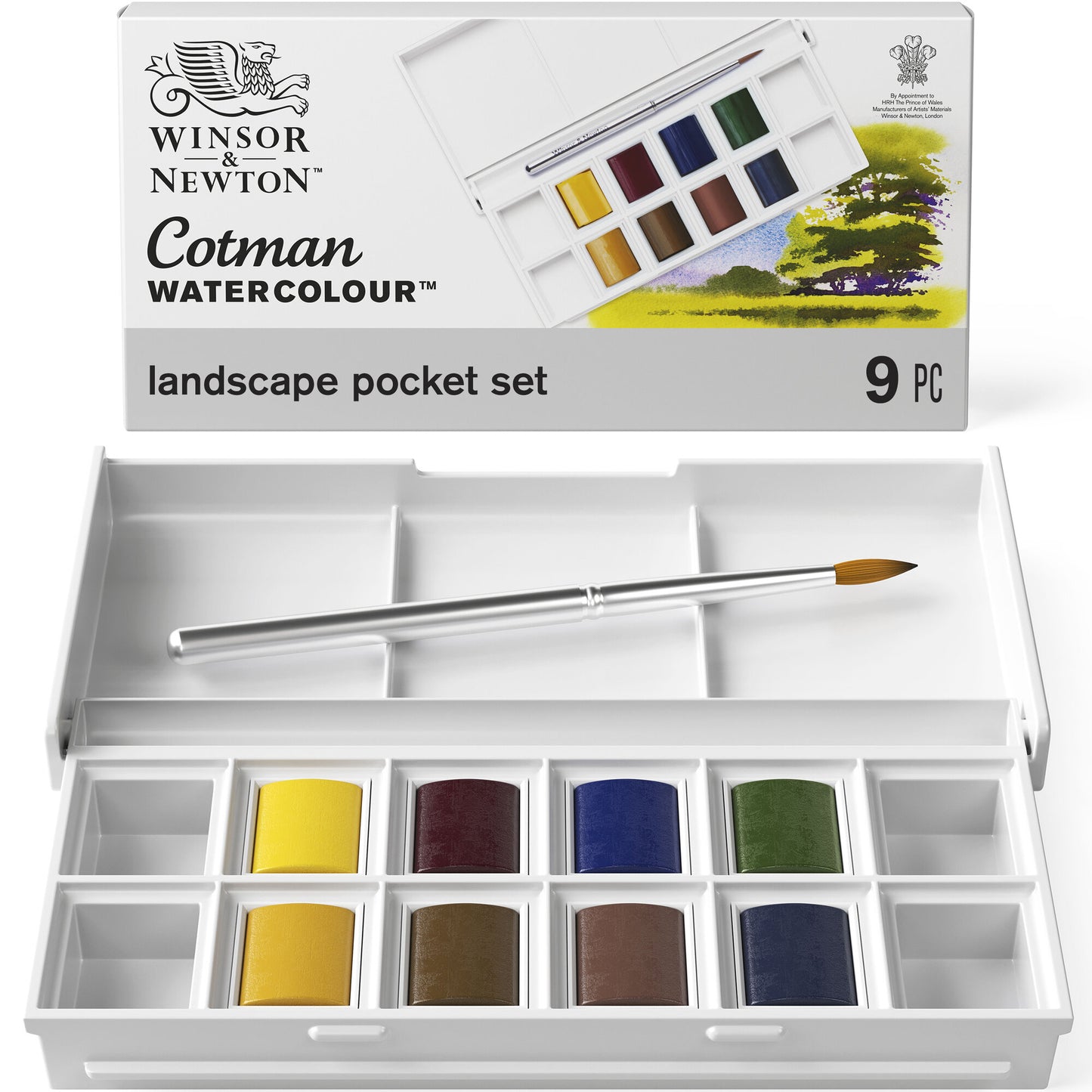 Cotman Watercolour Landscape Pocket Set