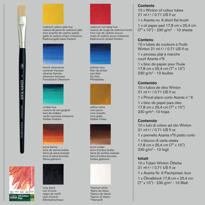 Winsor & Newton Tate -  Paul Cézanne Oil Set