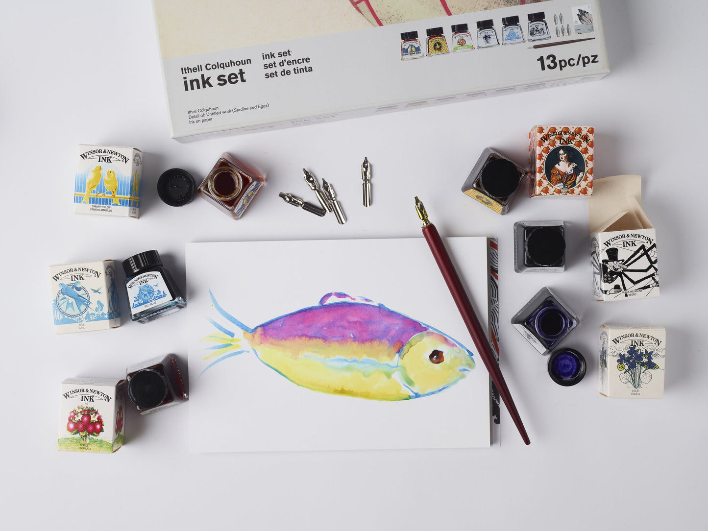 Winsor & Newton Ithell Colquhoun Ink Tate Set