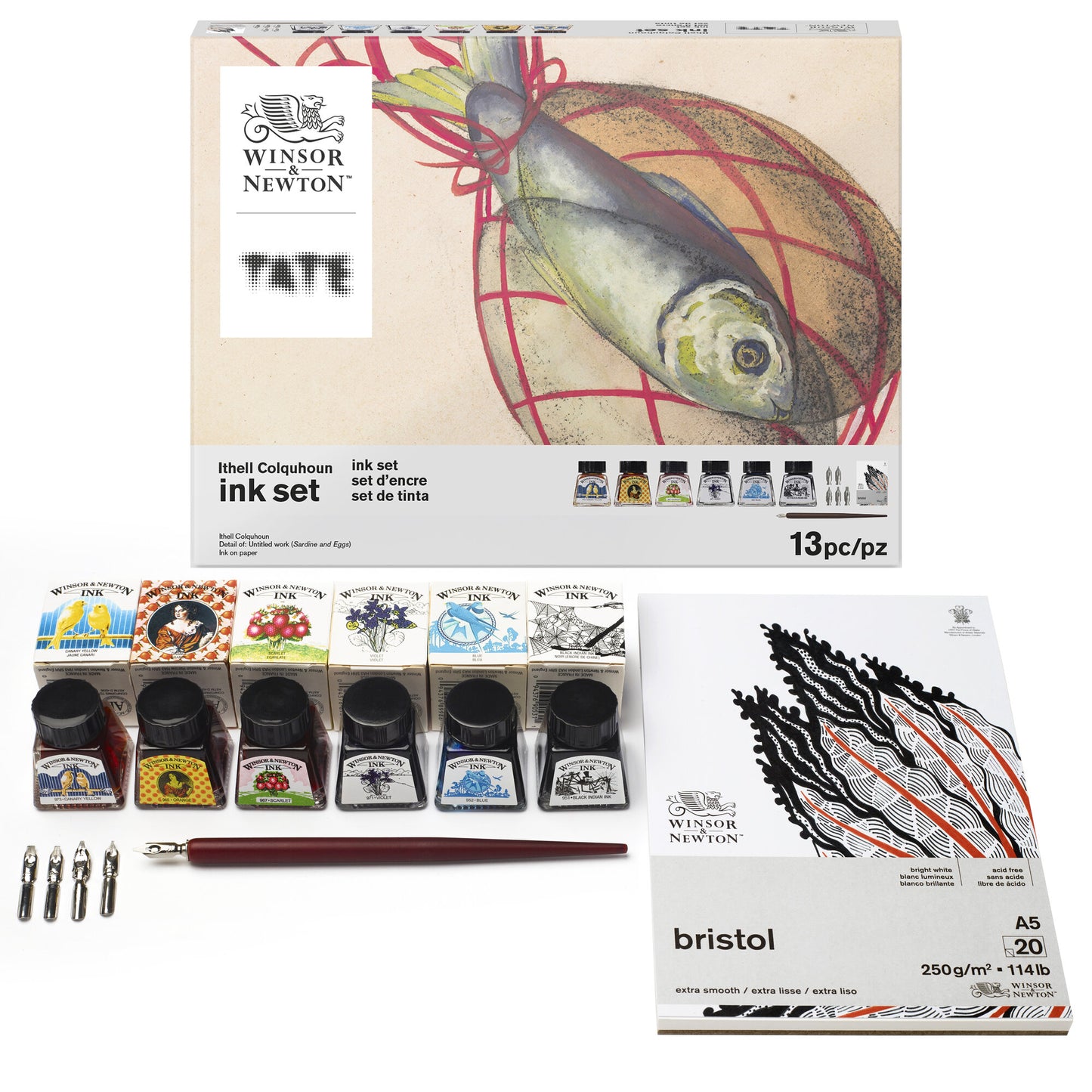 Winsor & Newton Ithell Colquhoun Ink Tate Set