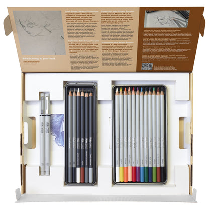 John S. Sargent collection Drawing set - Sketching & portrait