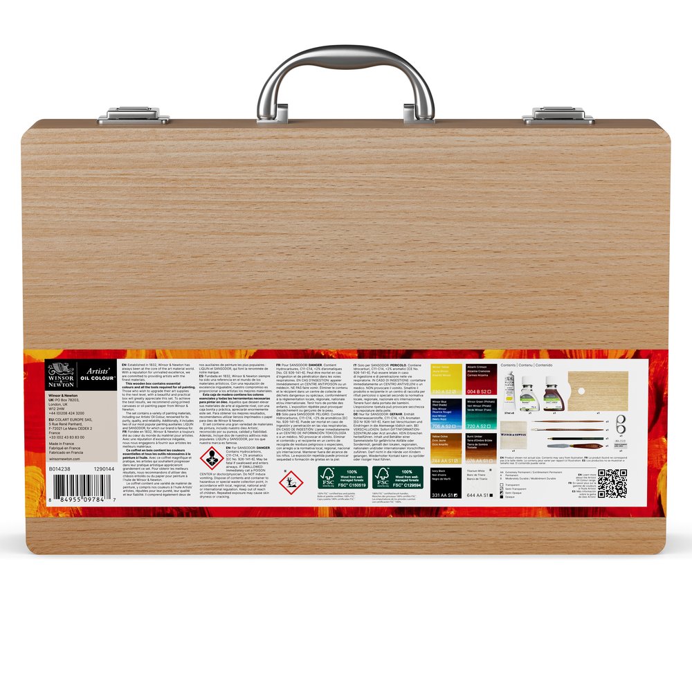 Artists' Oil Colour Studio Case *NEW*