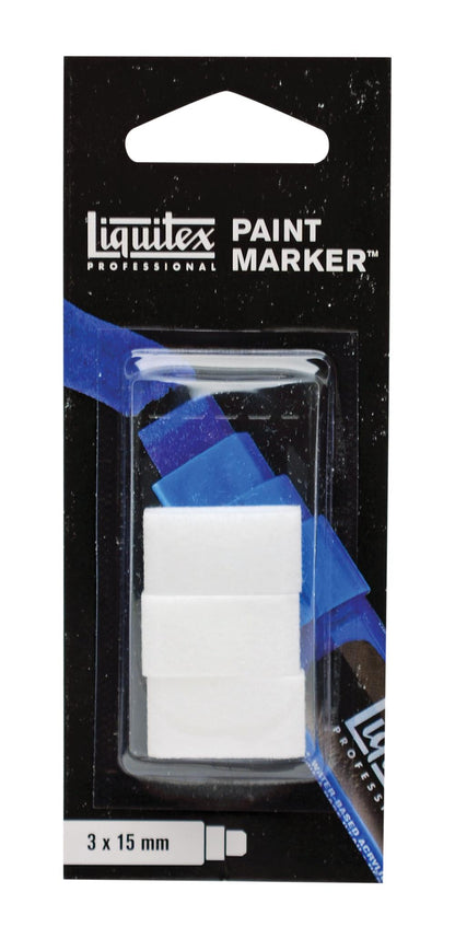 Liquitex Professional Acrylic Marker - 15mm Wide Chisel Nibs Pack