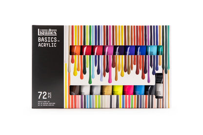 Liquitex Basics Acrylic Set - 72x22ml - The Complete Range