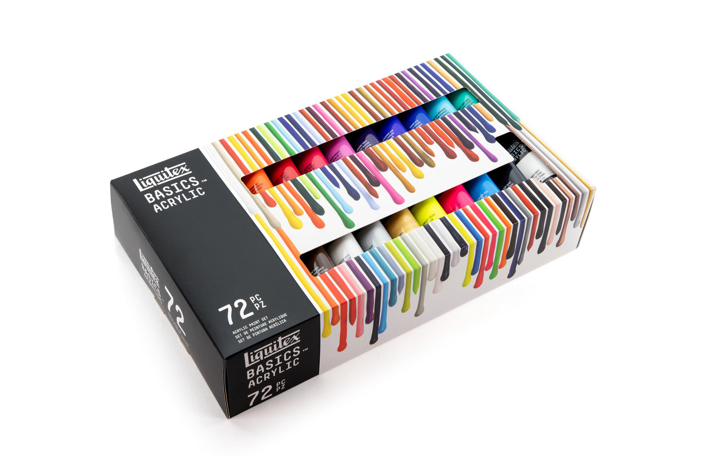 Liquitex Basics Acrylic Set - 72x22ml - The Complete Range