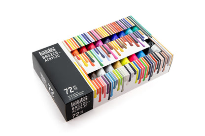 Liquitex Basics Acrylic Set - 72x22ml - The Complete Range