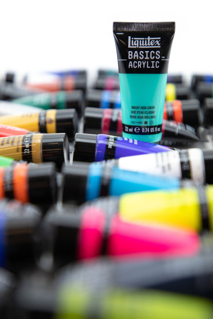 Liquitex Basics Acrylic Set - 72x22ml - The Complete Range