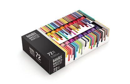 Liquitex Basics Acrylic Set - 72x22ml - The Complete Range