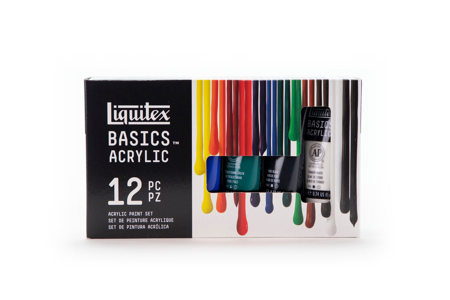 Liquitex Basics Acrylic Set - 12x22ml