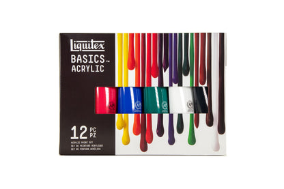 Liquitex Basics Acrylic Colour Set 12x118ml