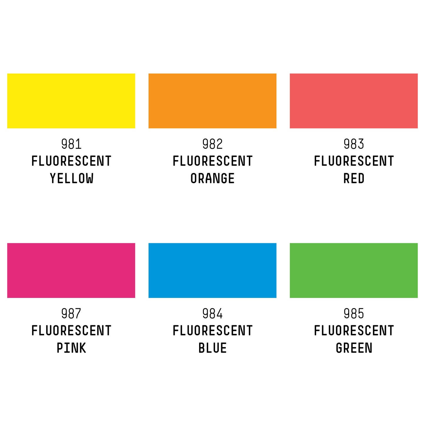Liquitex Professional Heavy Body Acrylic Set Of 6x59ml Tube Fluorescent