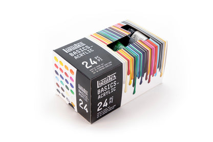 Liquitex Basics Acrylic Set - 24x22ml - Best Sellers