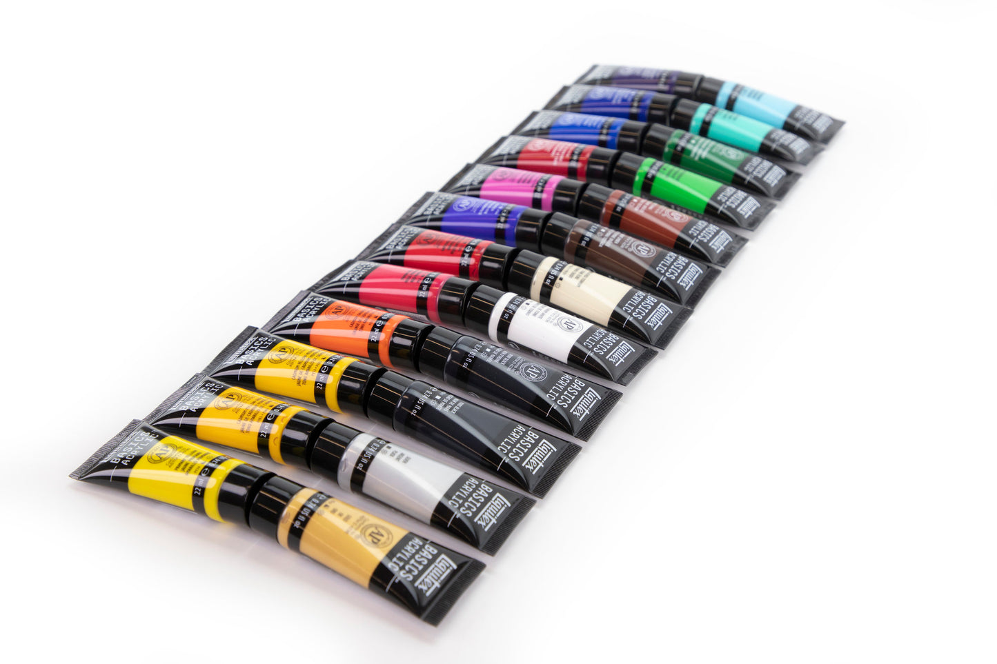 Liquitex Basics Acrylic Set - 24x22ml - Best Sellers