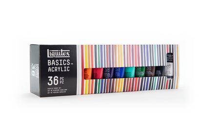 Liquitex Basics Acrylic Set - 36x22ml