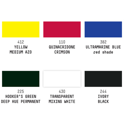 Liquitex Professional Soft Body Acrylic Set - 6x22ml - Mixing