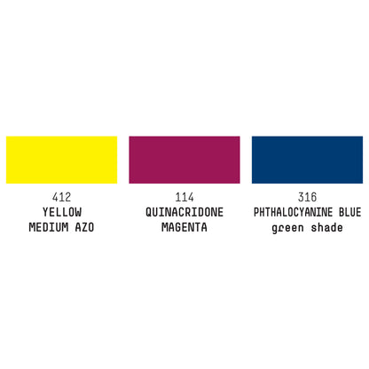 Liquitex Professional Acrylic Ink Set- Pouring Technique - Primary Colors
