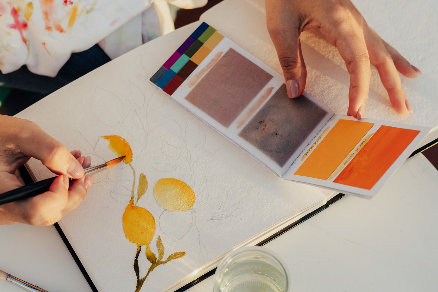 Viviva A5 Sketchbook - 100% Cotton, 40 Pages, 140 lbs