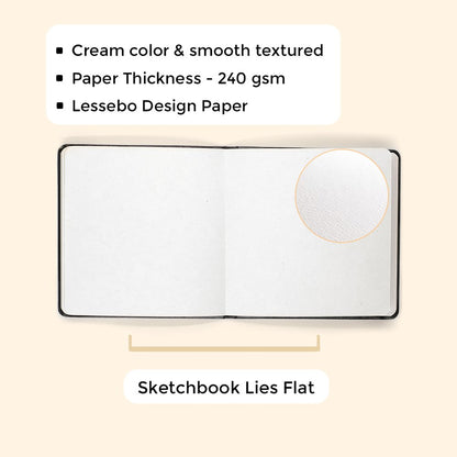 Viviva Sketchbook - Ivory Square 20x20cm