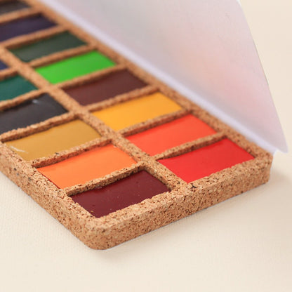 Viviva Watercolour Pan Set - Original 16 Colours