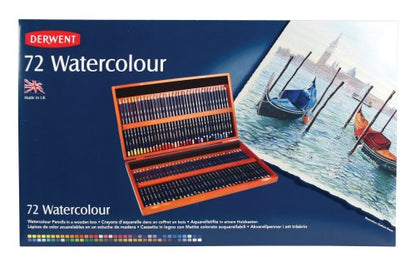 Watercolour Pencils 72 Wooden Box